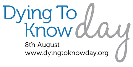 dying 2 know logo white